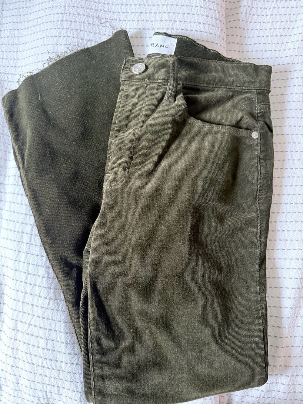 Frame Le Crop Mini Boot Cord Size 28